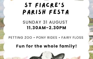 St Fiacre’s Parish Festa – Sunday 31 August 2025